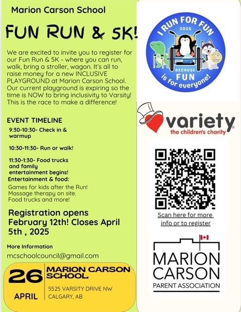 5 Km Fun Run Flyer 1